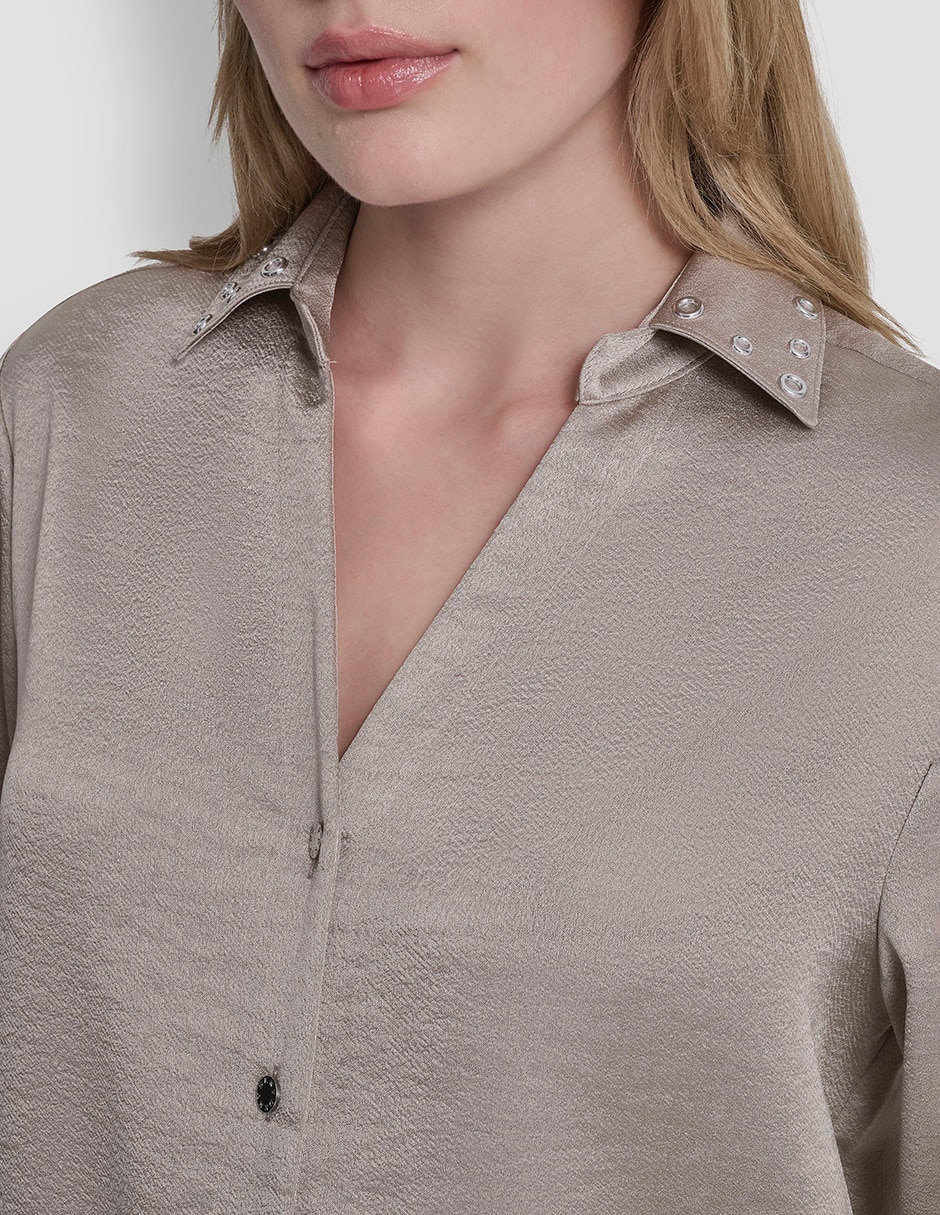 Blusa manga larga para mujer 4