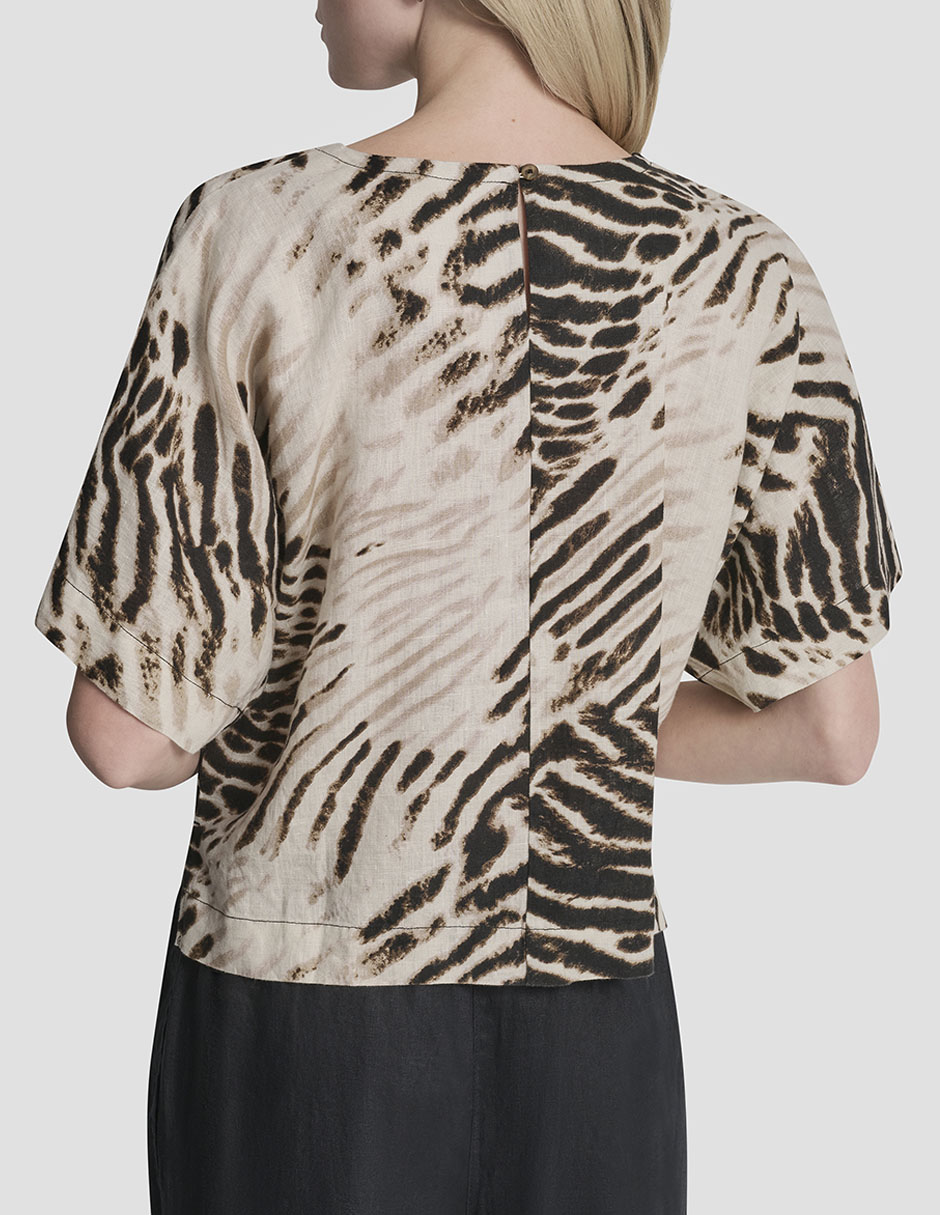 Blusa manga corta para mujer 3