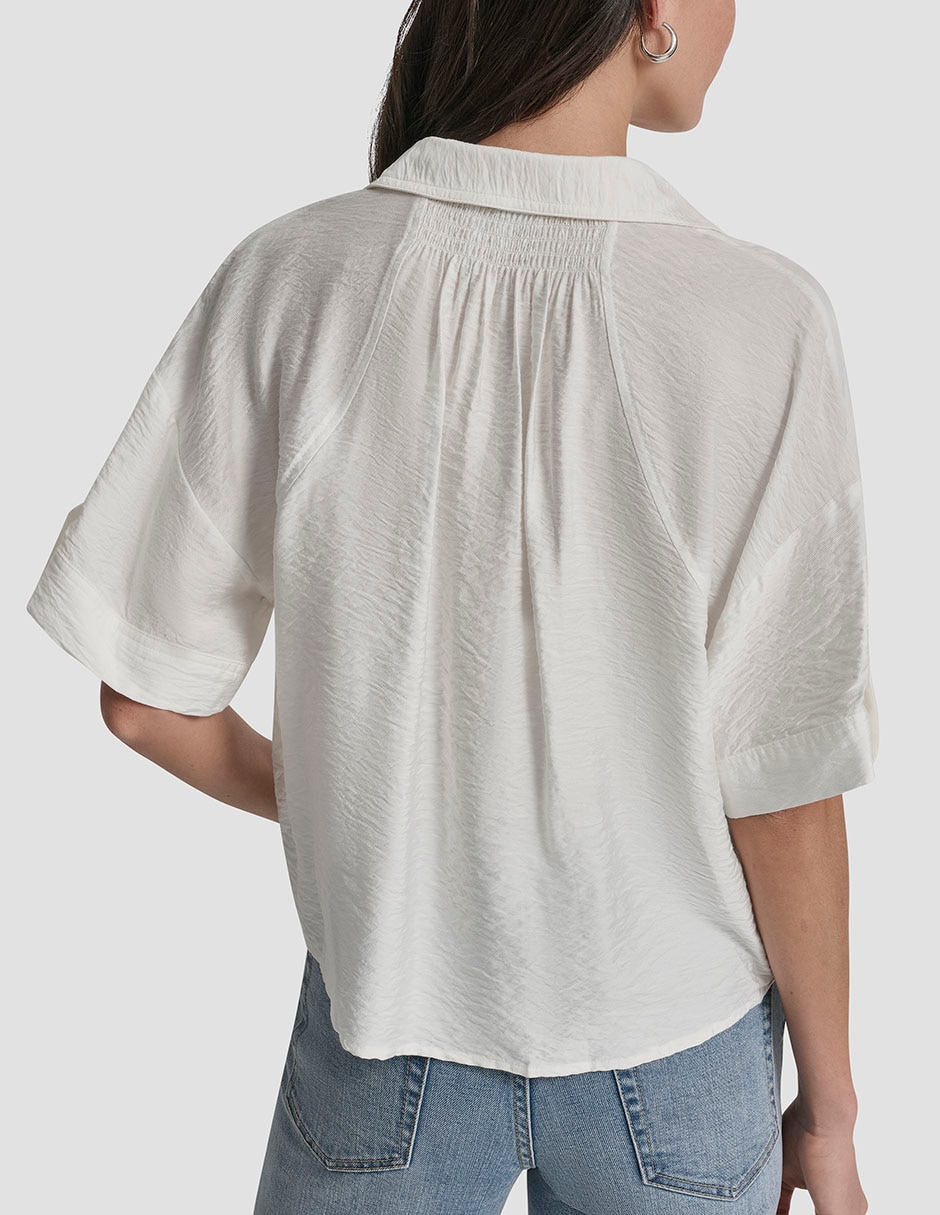 Blusa manga corta para mujer 2