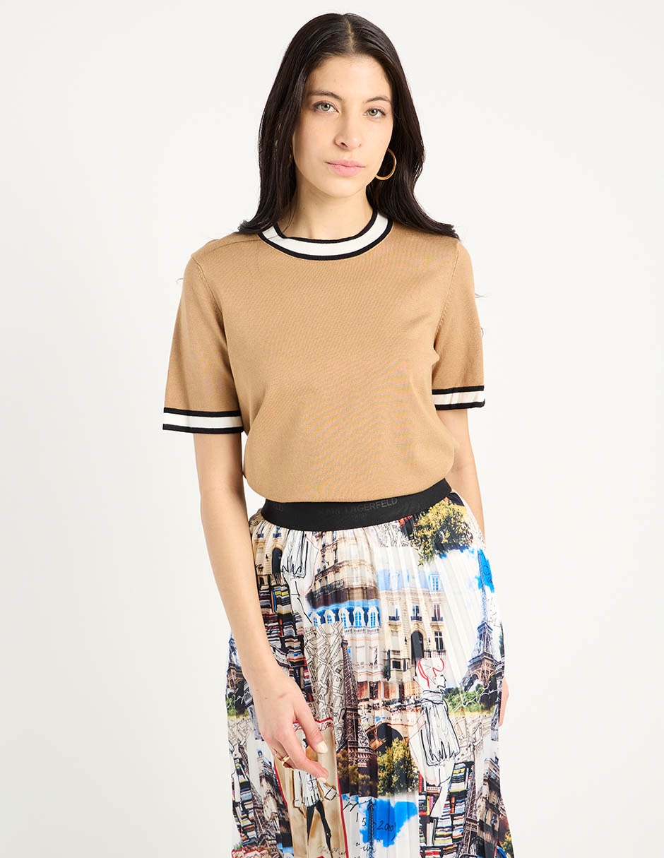 Blusa manga corta para mujer 2