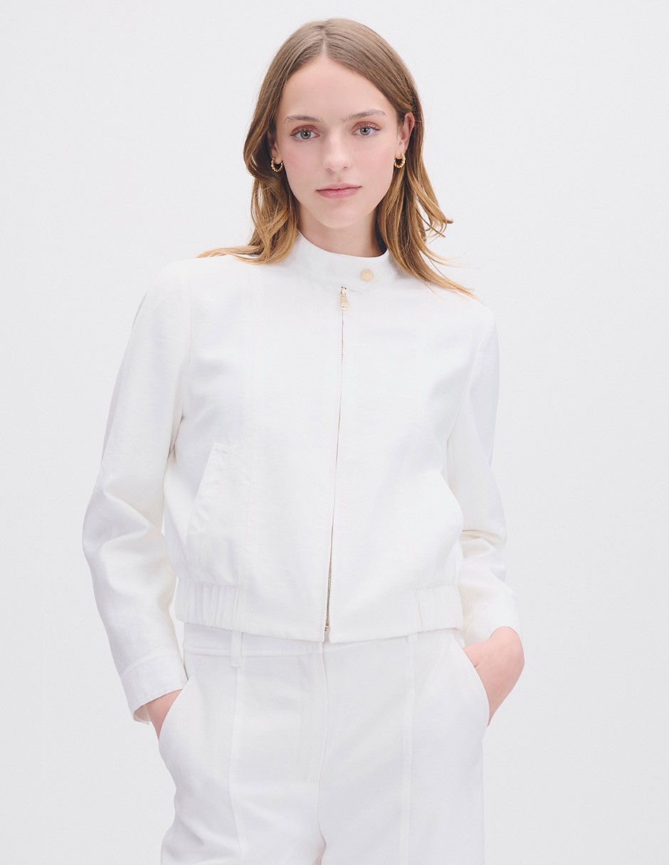 Chamarra bomber Isola para mujer