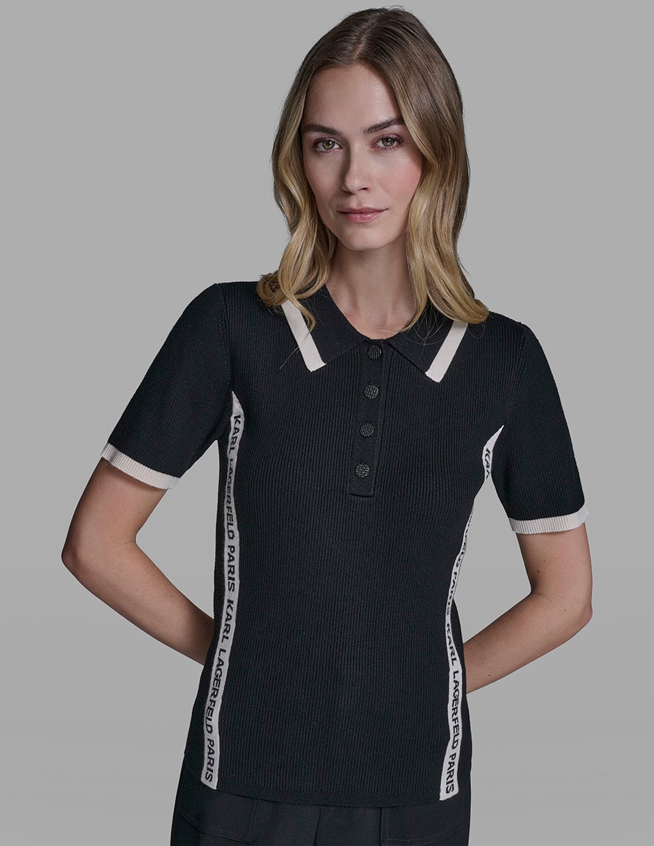 Blusa manga corta para mujer