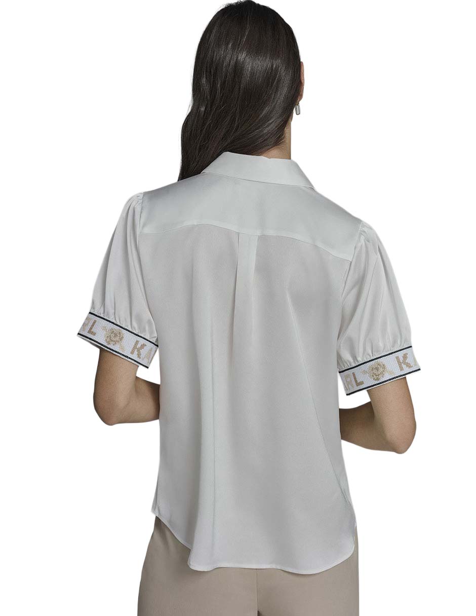 Blusa manga corta para mujer 2