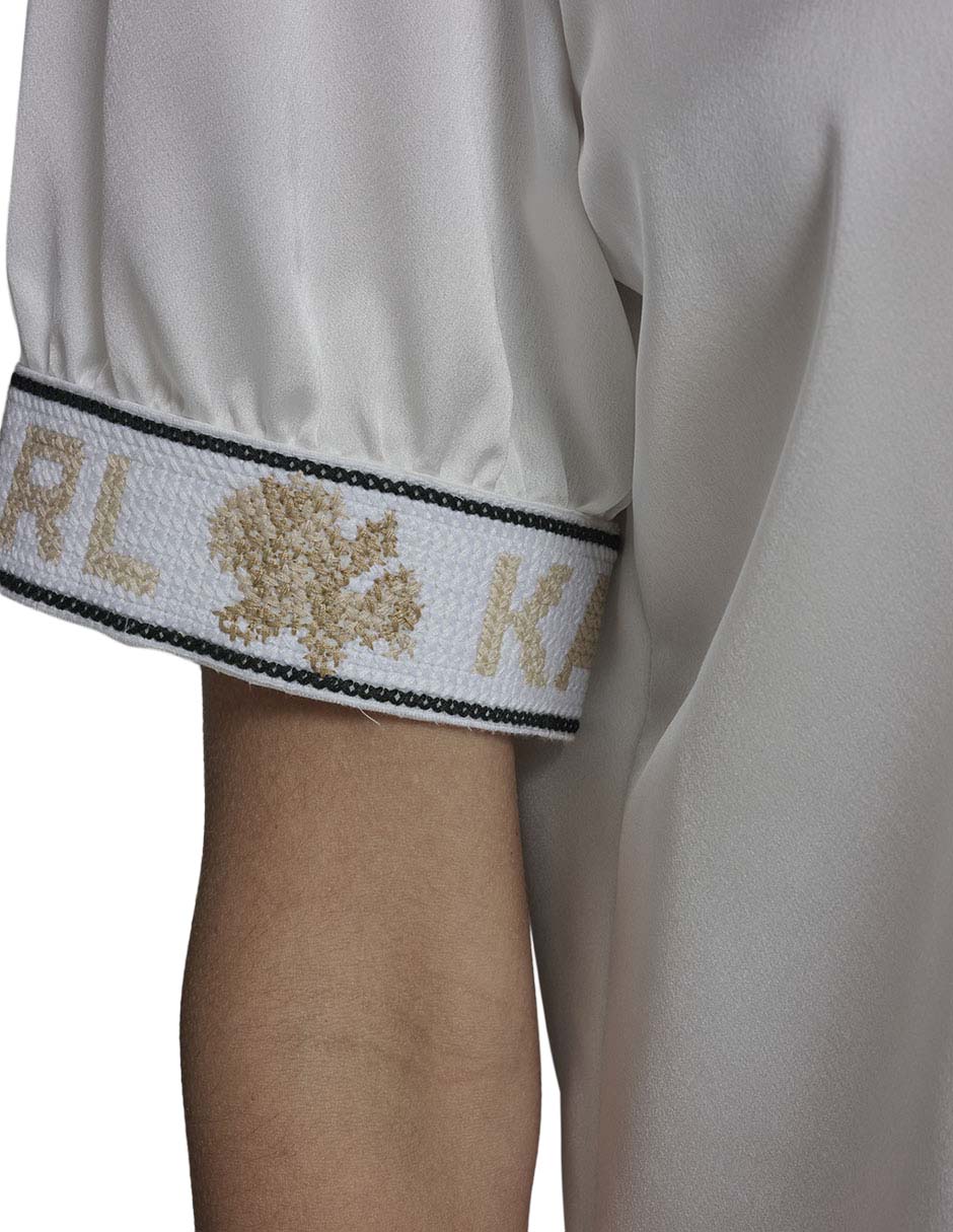 Blusa manga corta para mujer 4