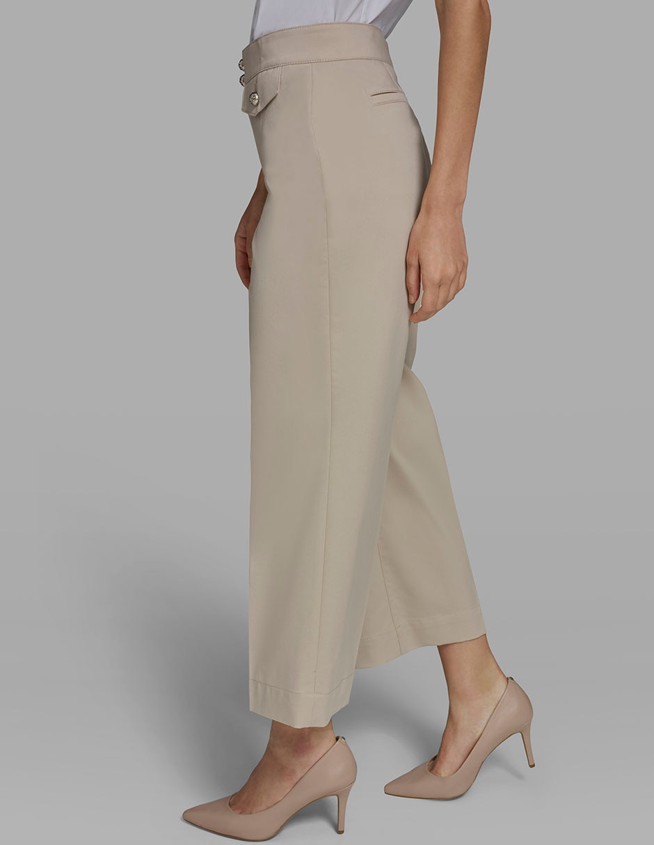 Pantalón capri amplio para mujer 3