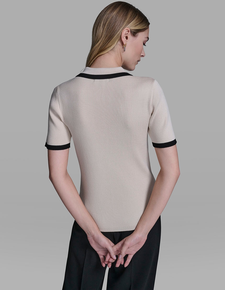 Blusa manga corta para mujer 2