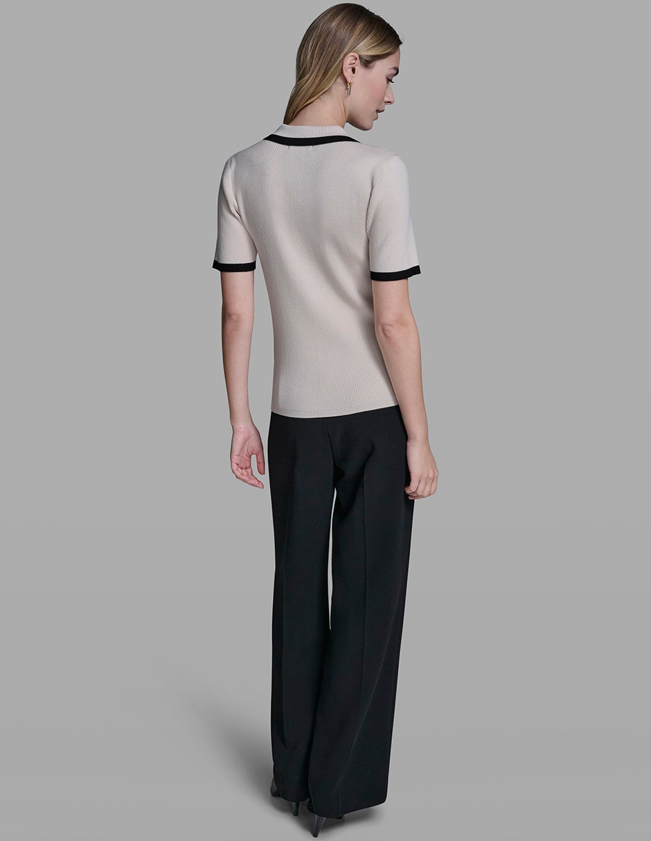 Blusa manga corta para mujer 6