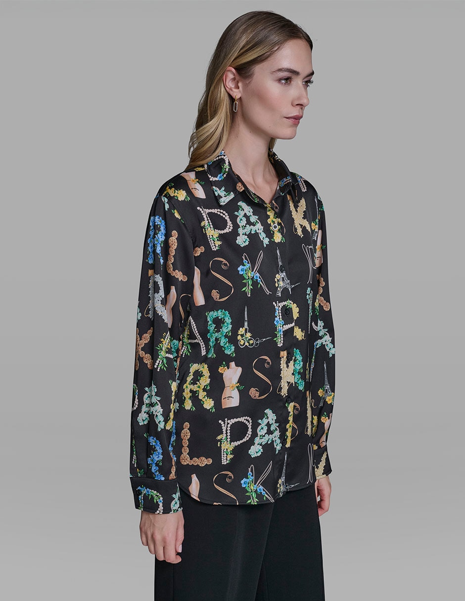 Blusa manga larga para mujer 3