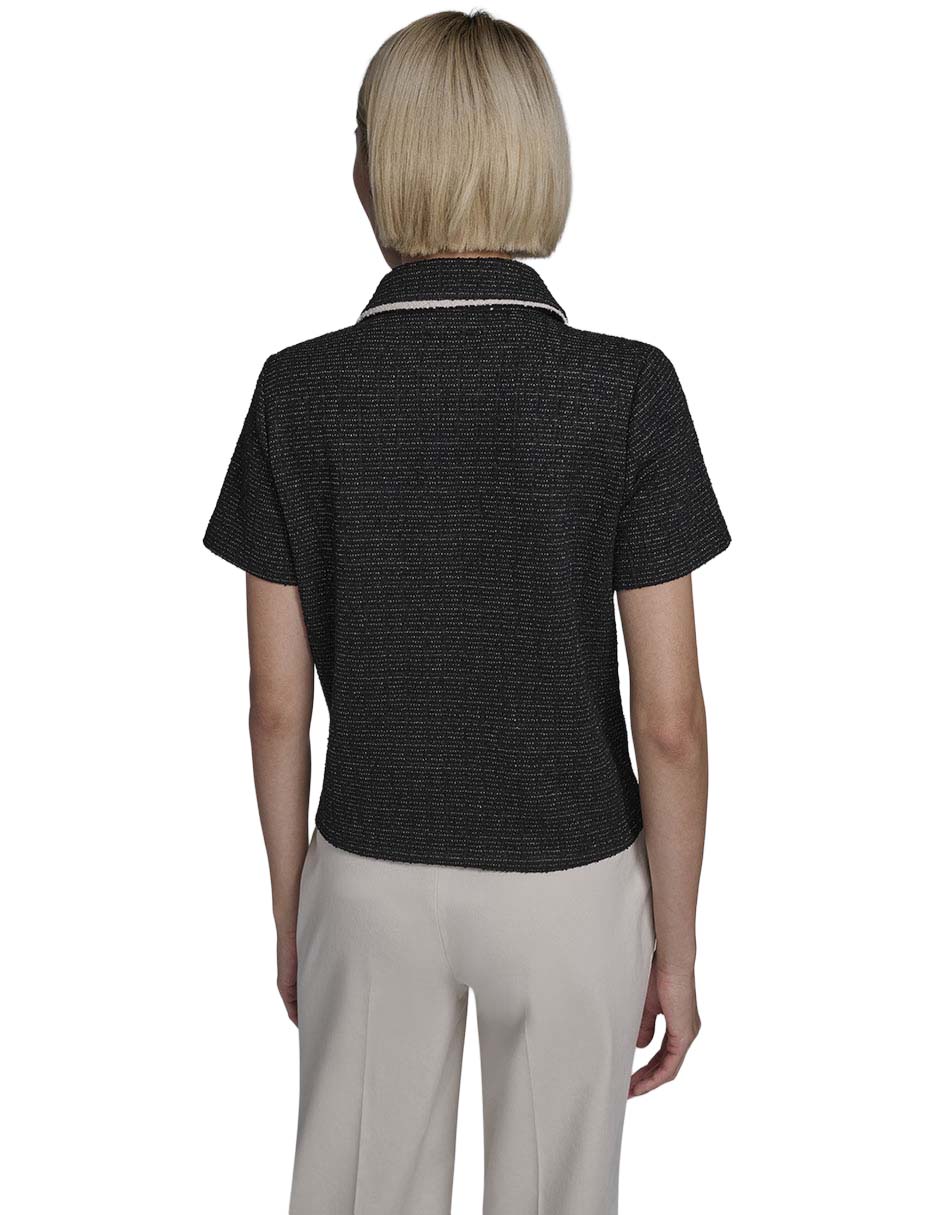 Blusa manga corta para mujer 3