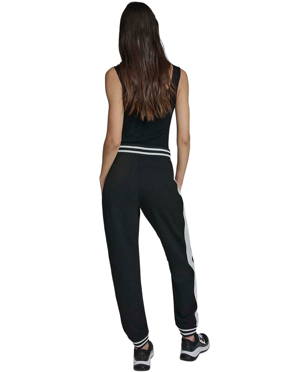 Pants slim con jareta para mujer 6