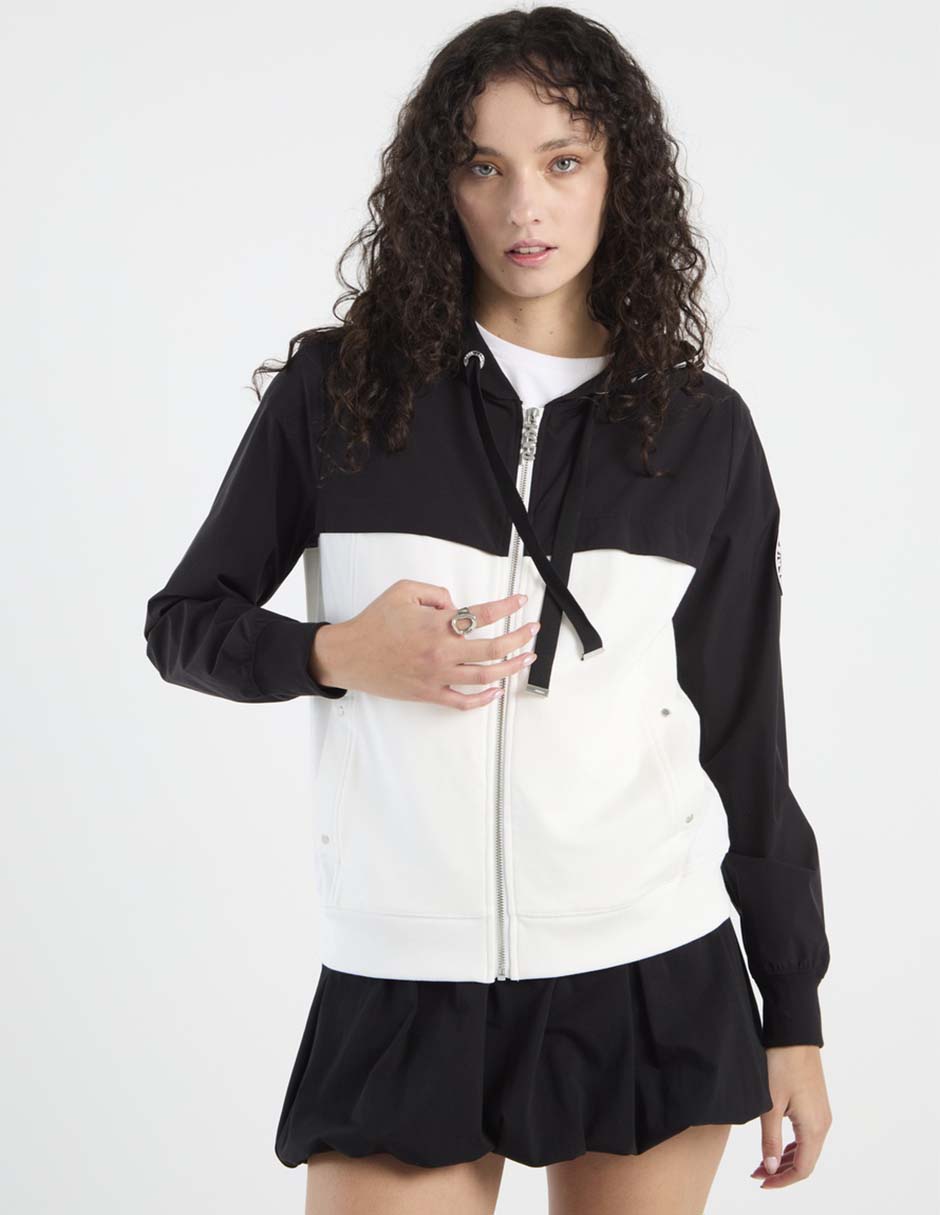 Sudadera con capucha y bolsa para mujer 2