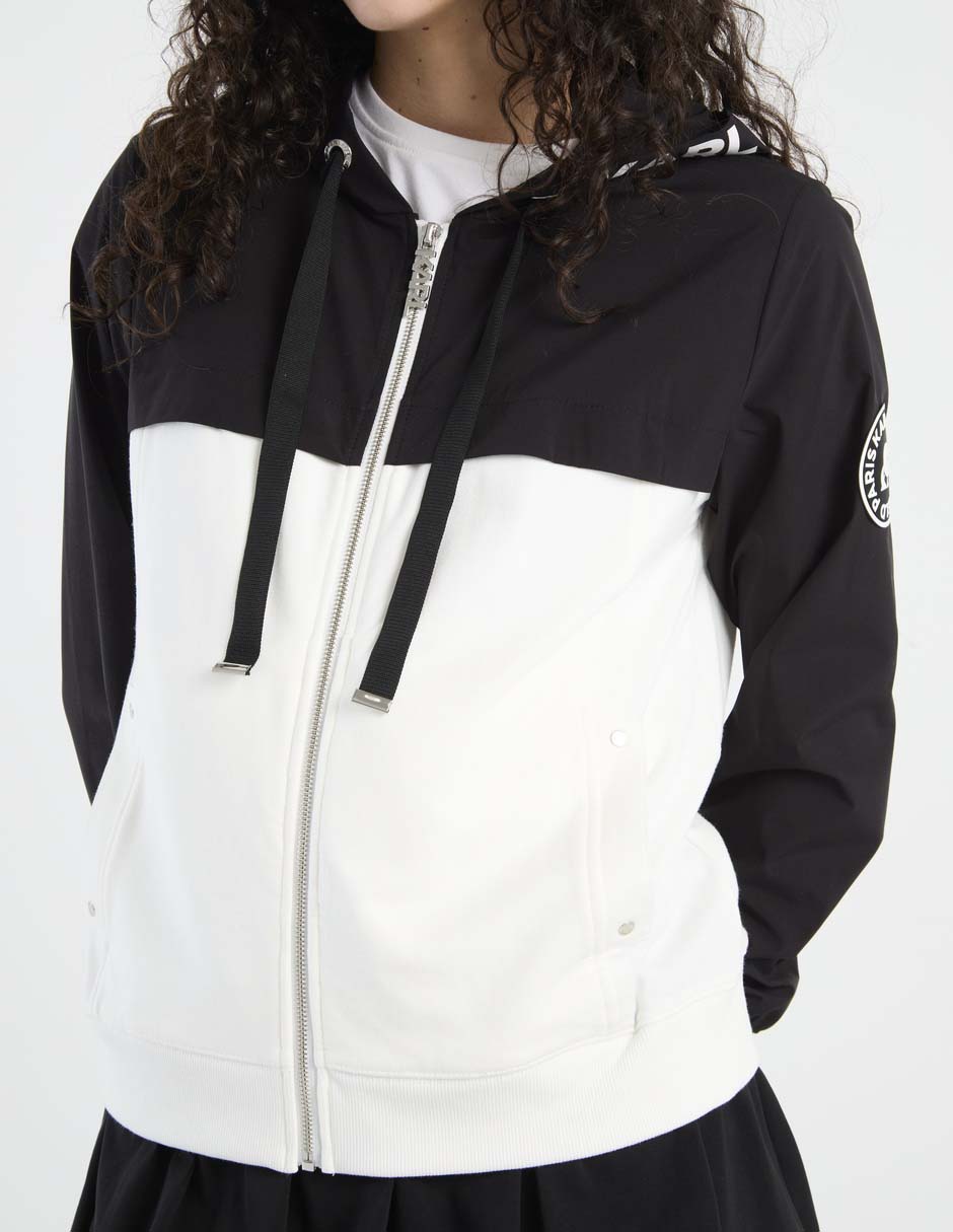 Sudadera con capucha y bolsa para mujer 5