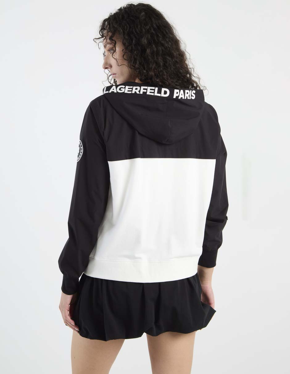 Sudadera con capucha y bolsa para mujer 6