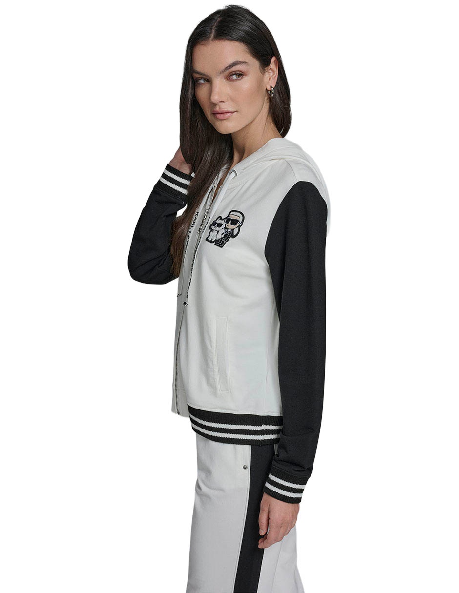 Sudadera con capucha y bolsa para mujer 3