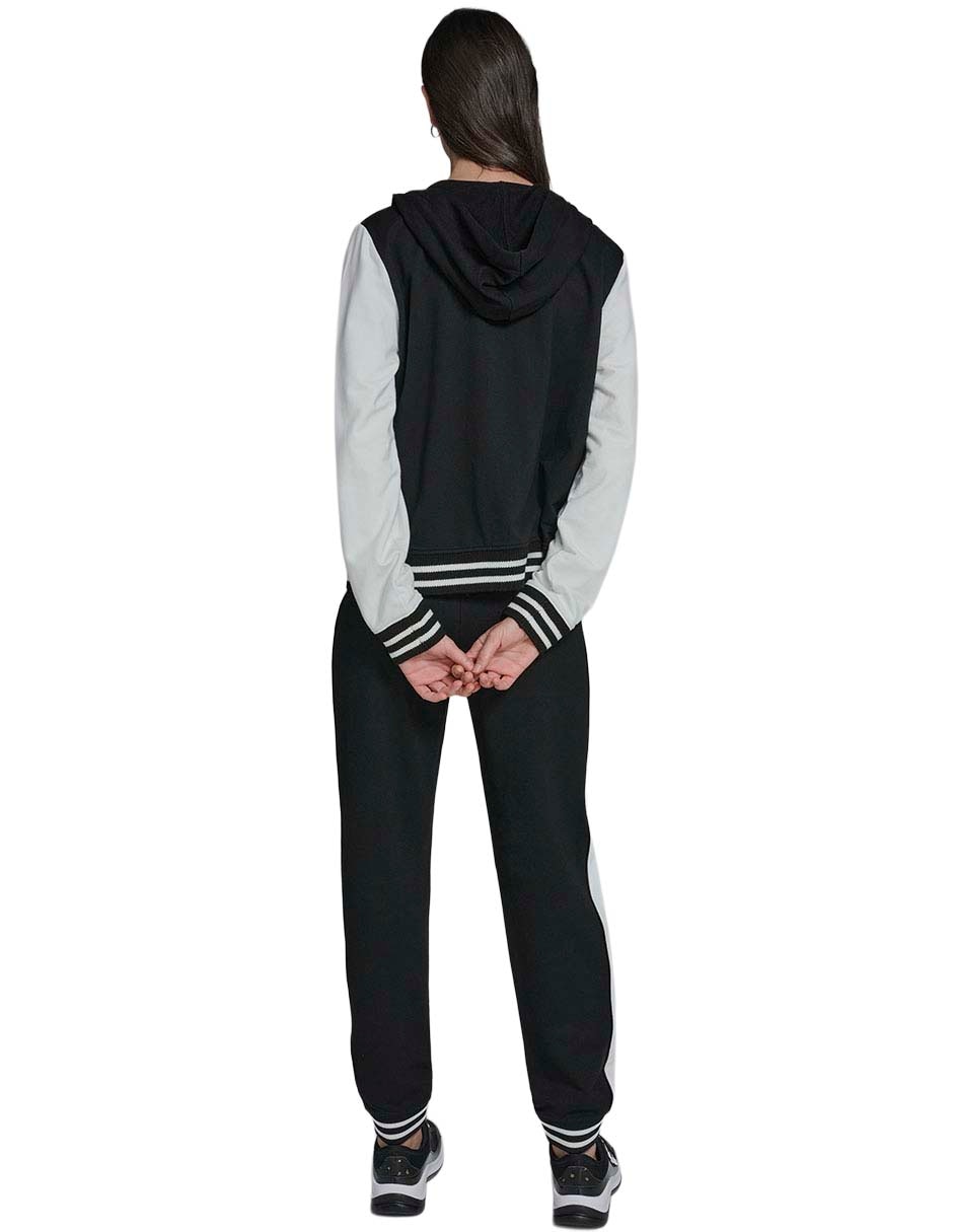 Sudadera con capucha y bolsa para mujer 6
