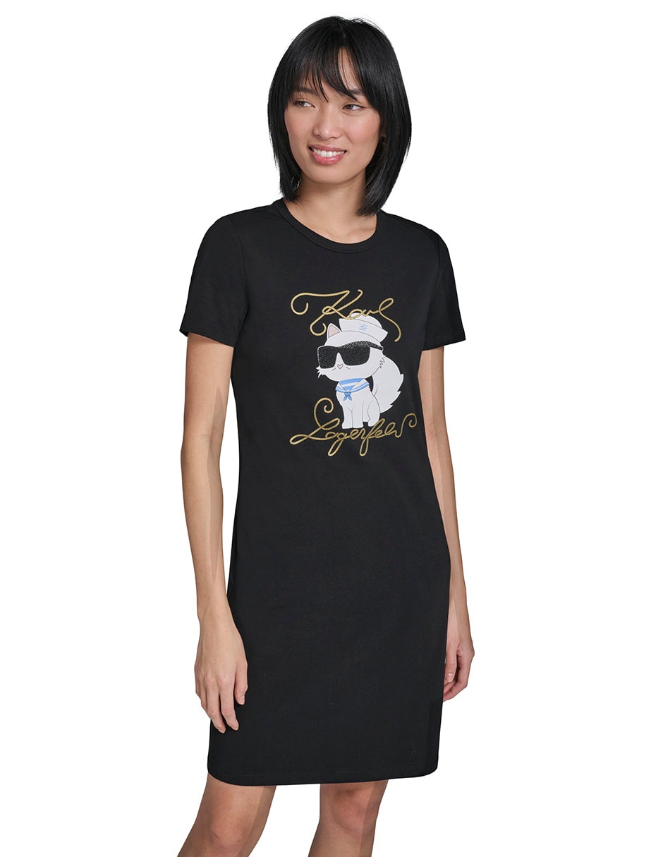 Vestido corto casual para mujer