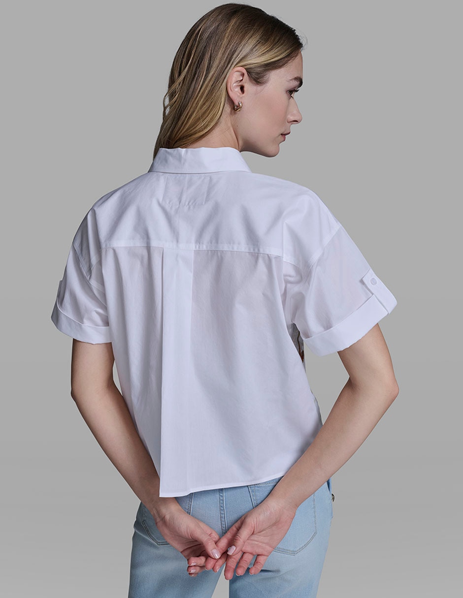 Blusa manga corta para mujer 2