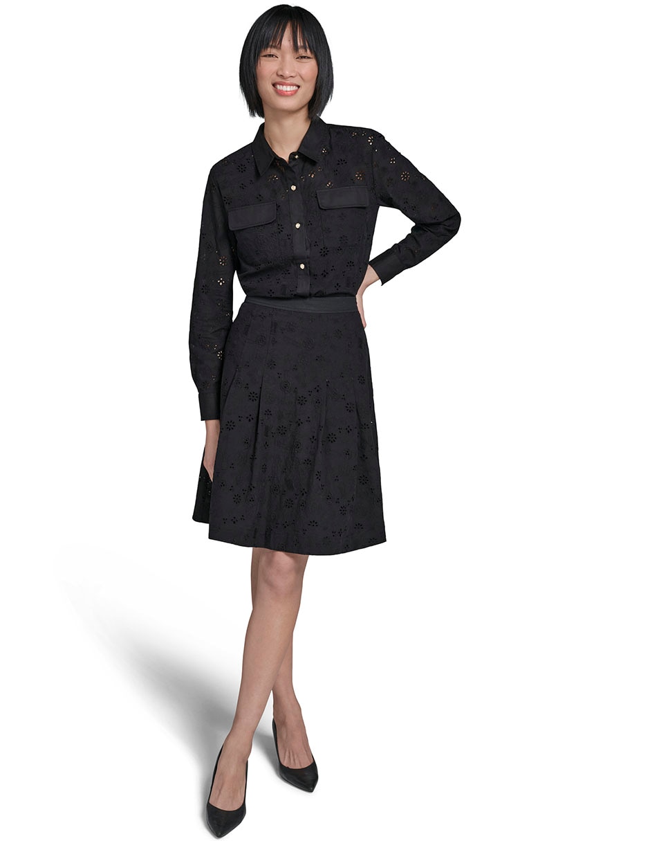 Blusa camisera manga larga para mujer 3