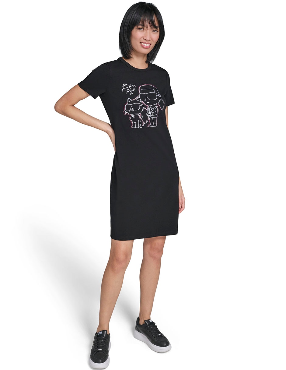 Vestido corto casual para mujer 5