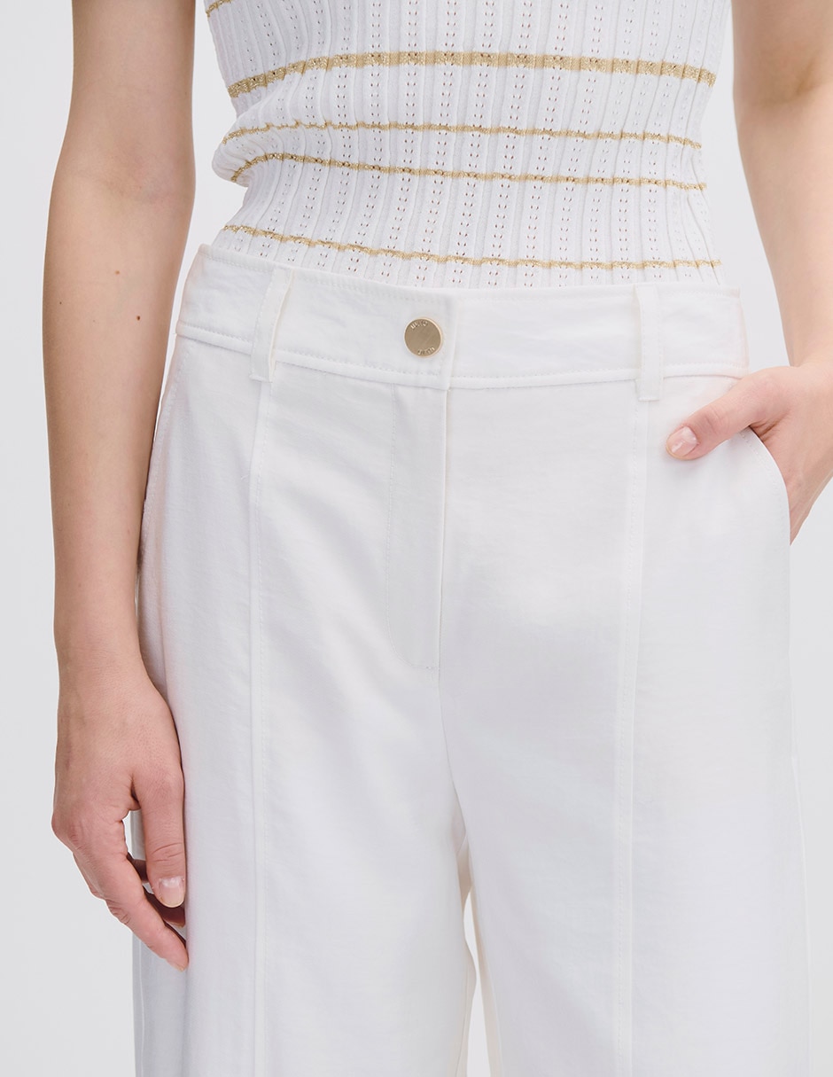 Pantalón relaxed wide leg para mujer 4