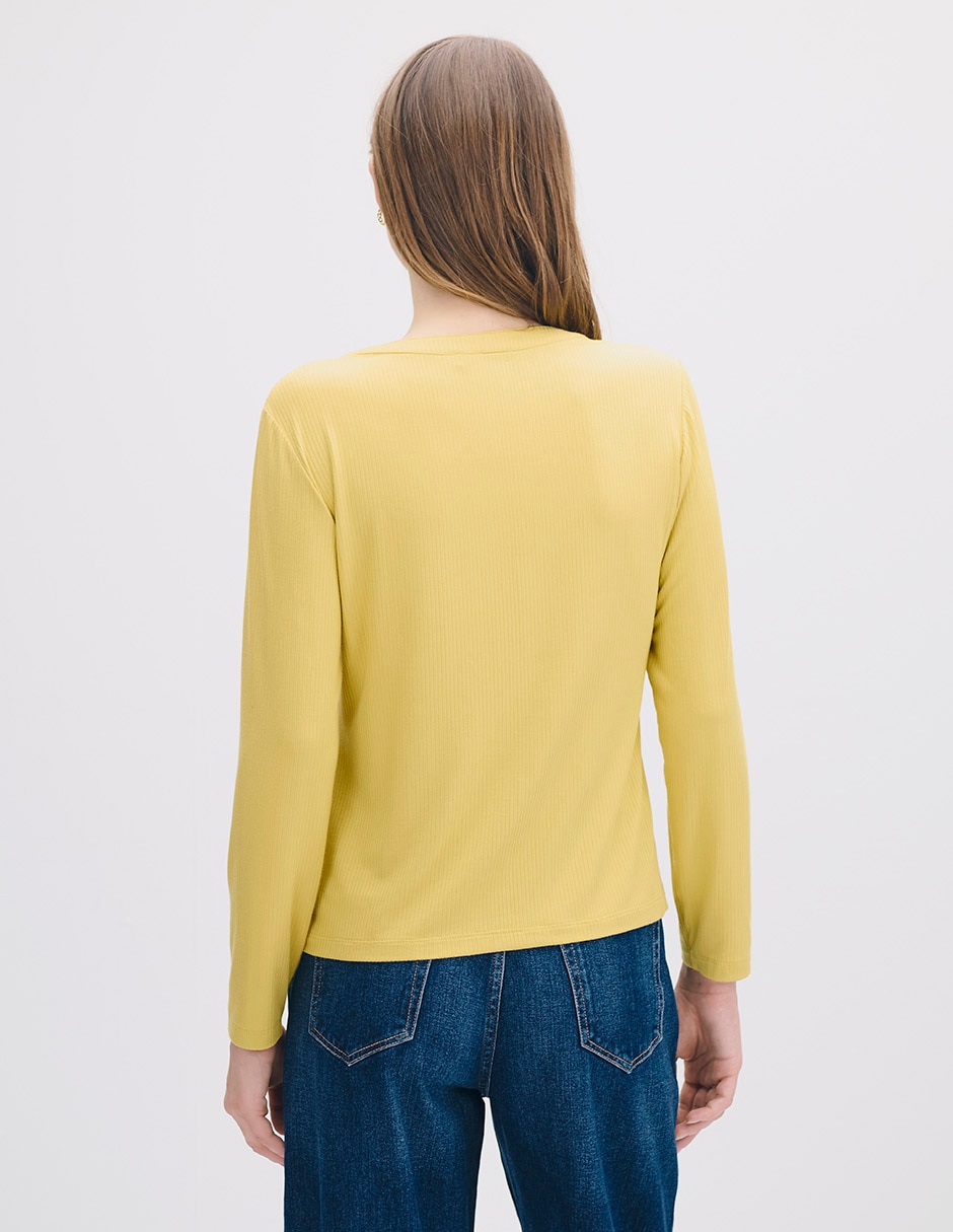 Blusa manga larga para mujer 3