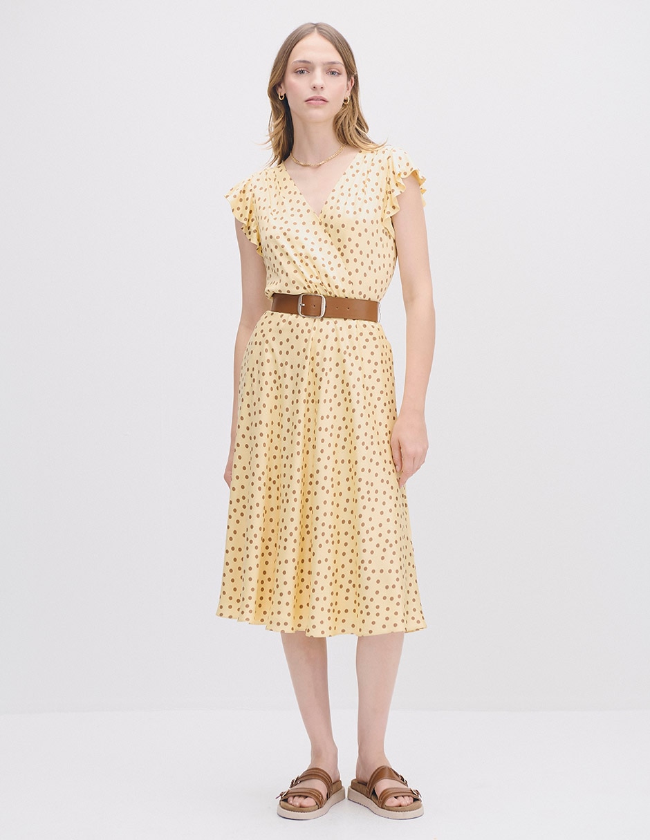 Vestido midi casual Isola para mujer Vestido midi casual Isola para mujer
