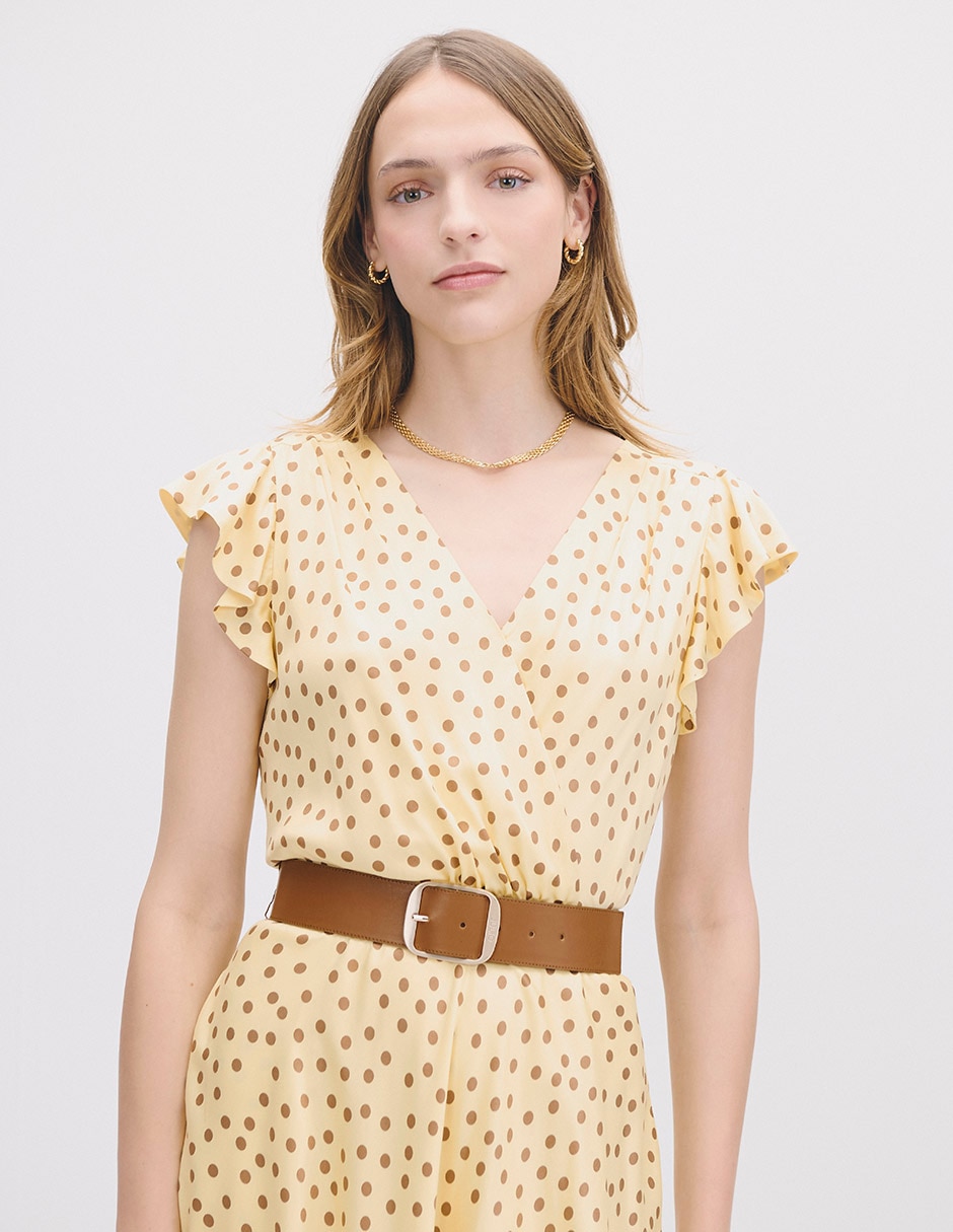 Vestido midi casual Isola para mujer 2