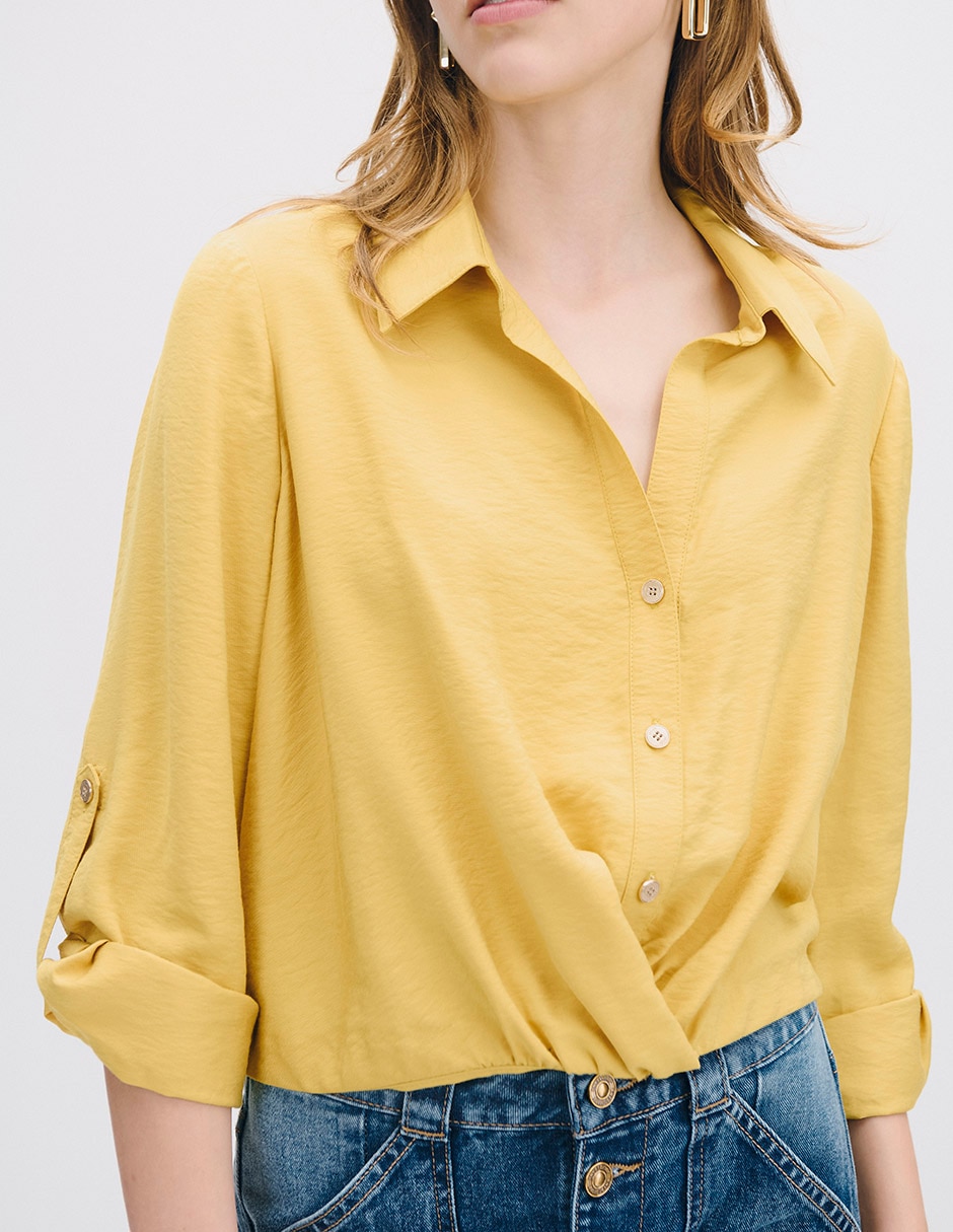 Blusa Isola manga 3/4 para mujer 4