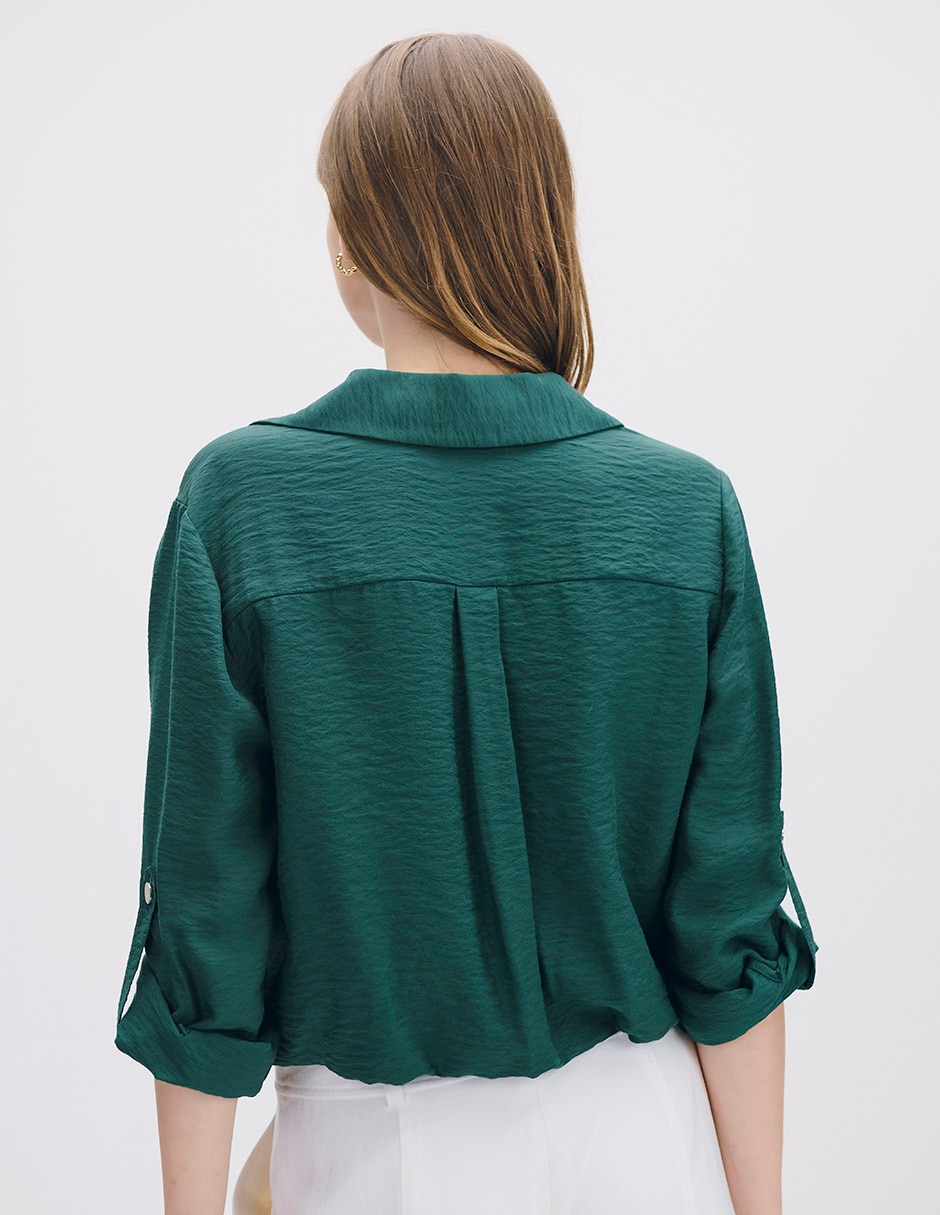 Blusa manga 3/4 para mujer 4