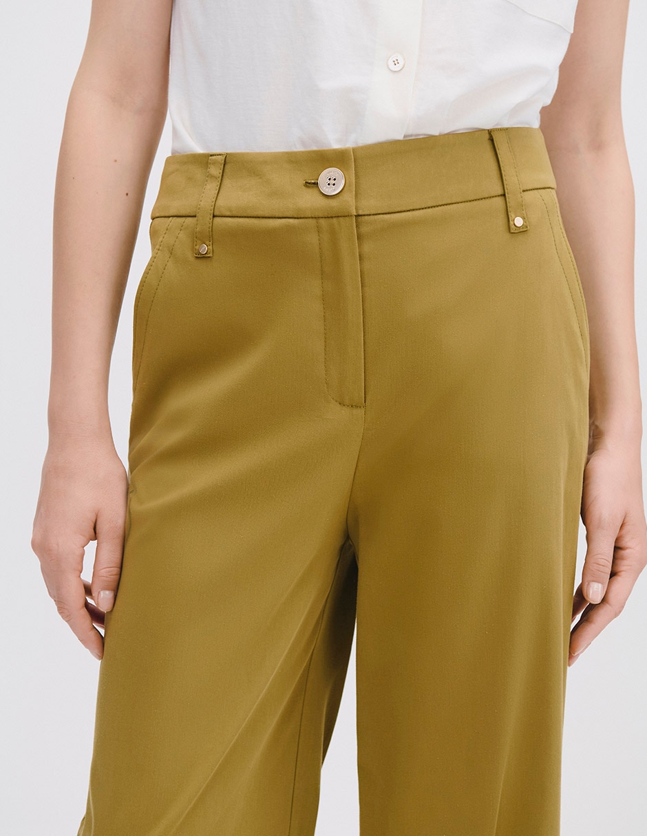 Pantalón relaxed wide leg para mujer 4