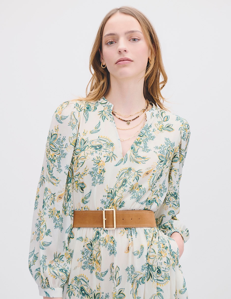 Vestido midi casual para mujer 4