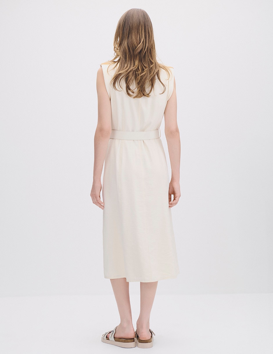 Vestido midi casual Isola para mujer 3