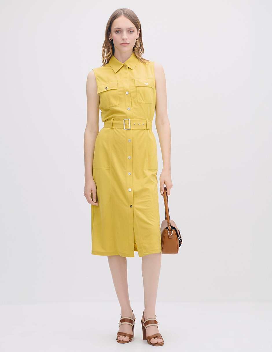 Vestido midi casual Isola para mujer Vestido midi casual Isola para mujer