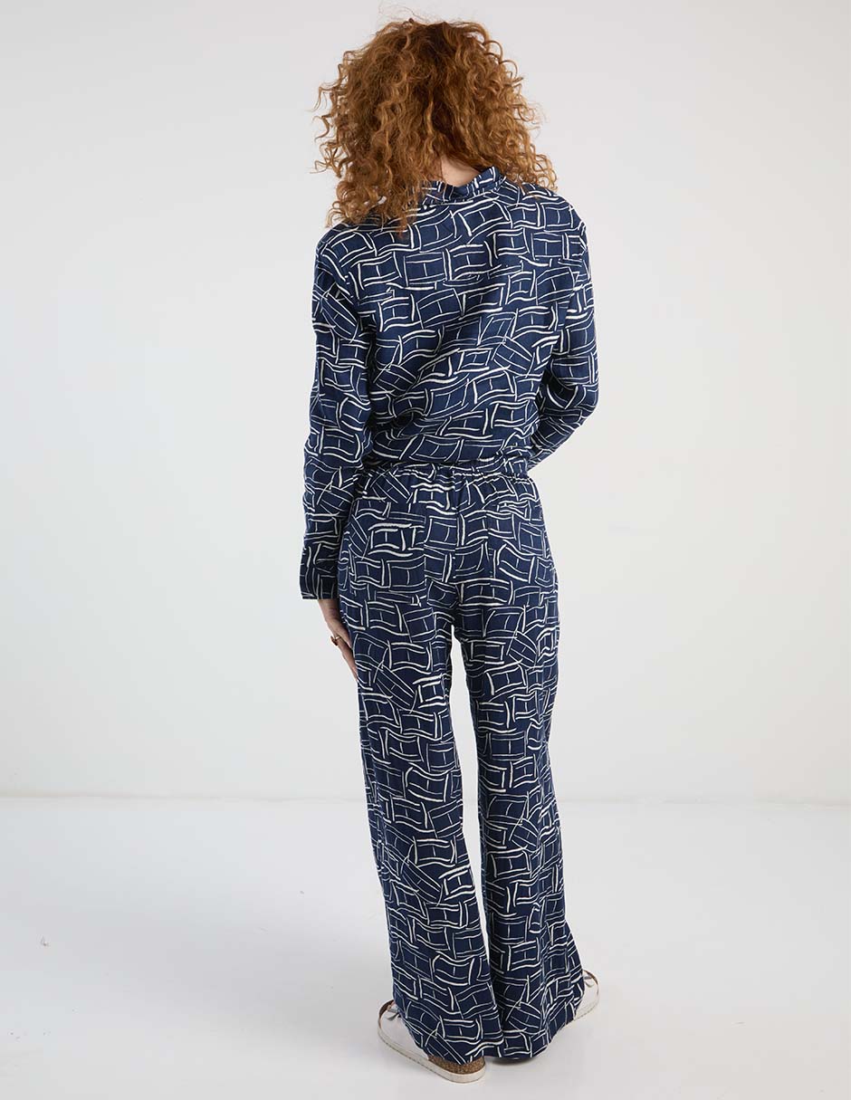 Pantalón relaxed Hilfiger straight para mujer 6