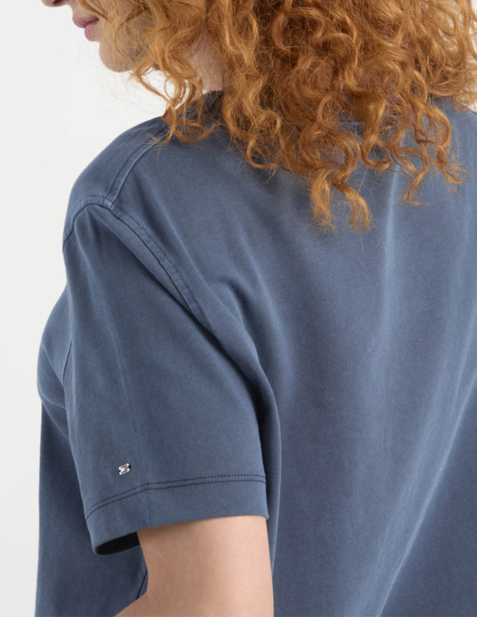 Playera manga corta Hilfiger cuello redondo para mujer 5