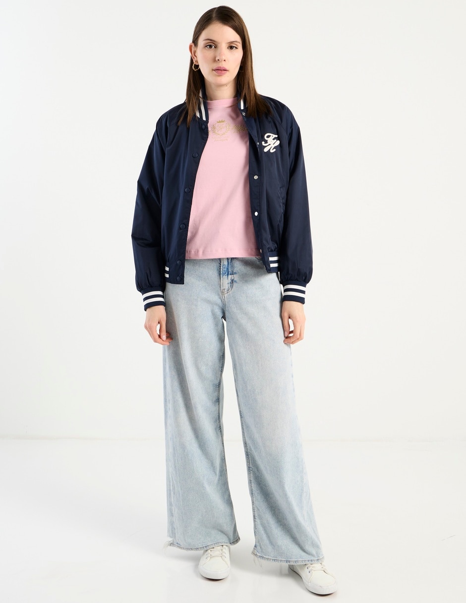 Playera manga corta Hilfiger cuello redondo para mujer 3
