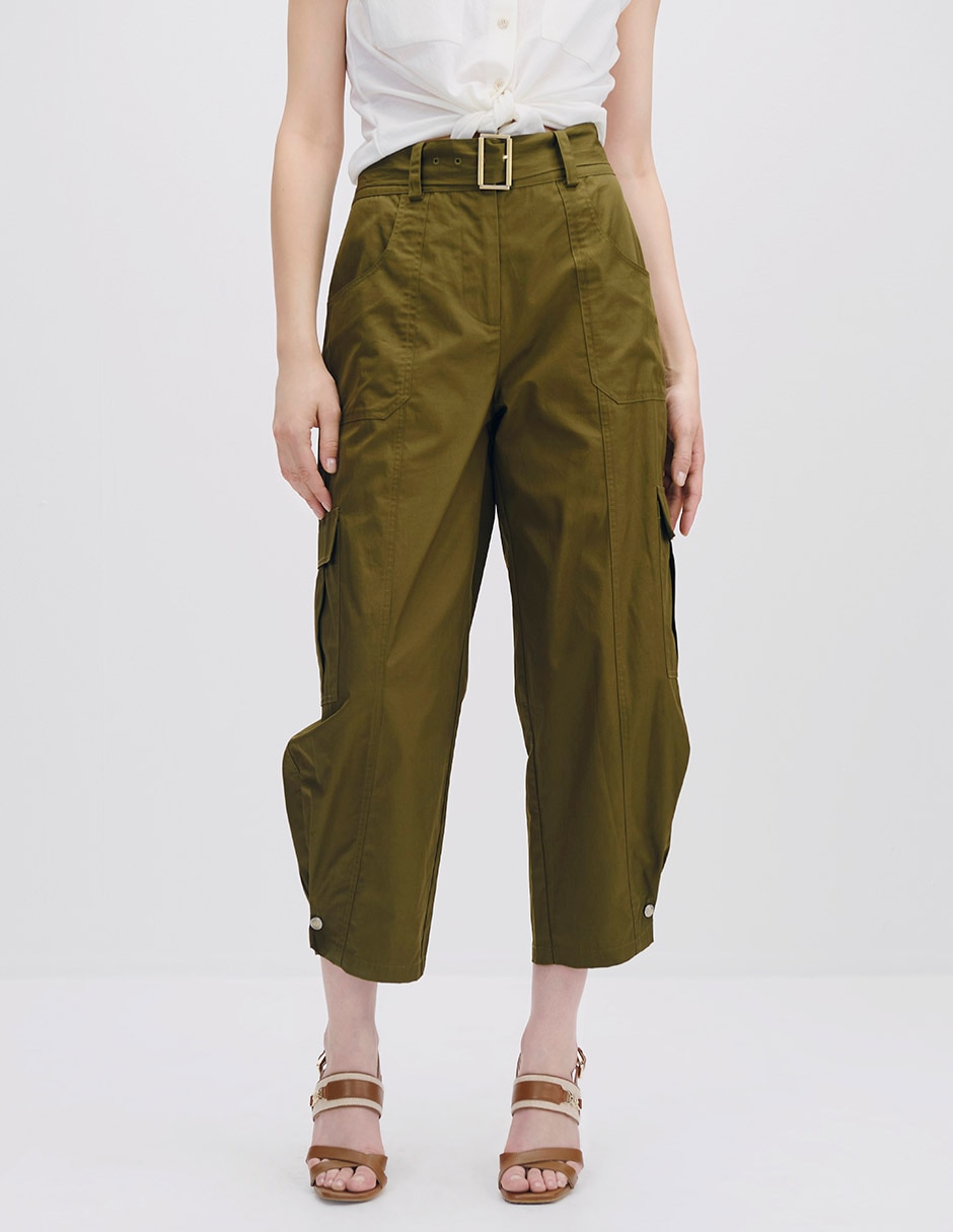 Pantalón cargo amplio para mujer Pantalón cargo amplio para mujer