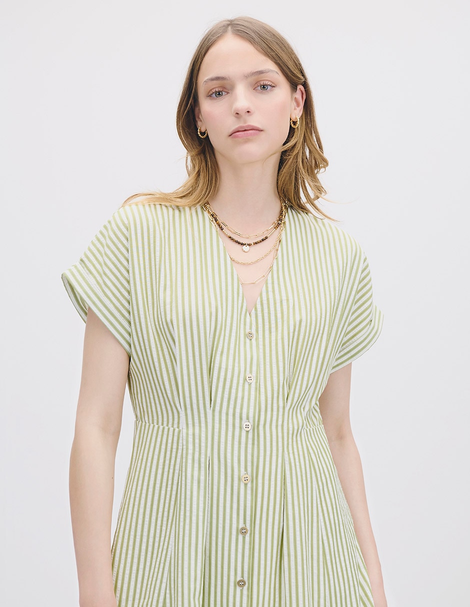 Vestido midi casual Isola para mujer 2