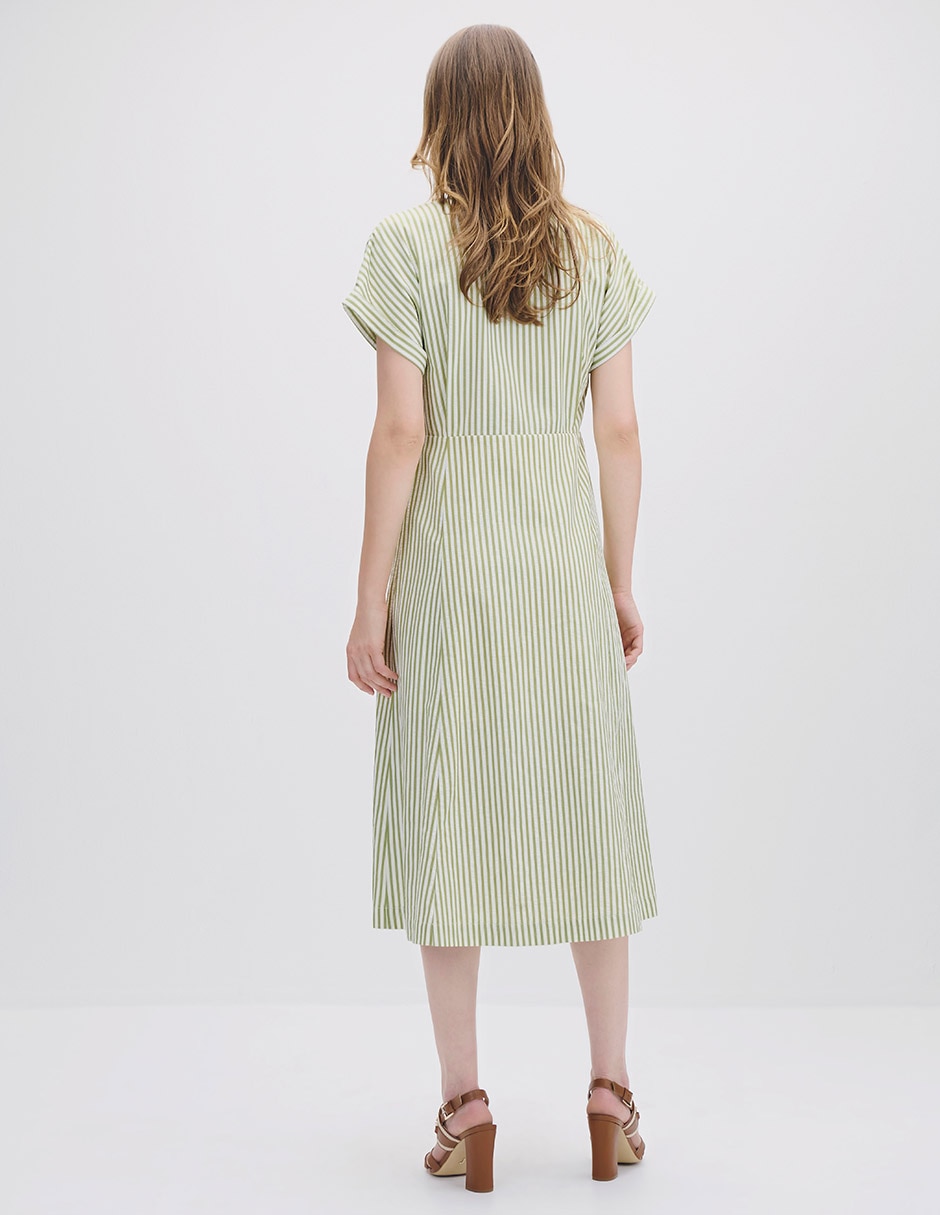 Vestido midi casual Isola para mujer 3