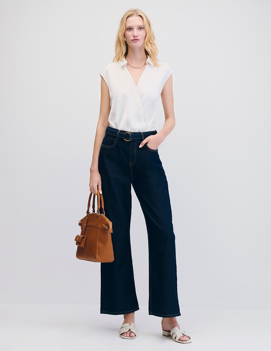 Blusa envolvente para mujer 2