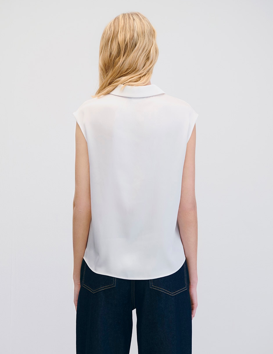 Blusa envolvente para mujer 3