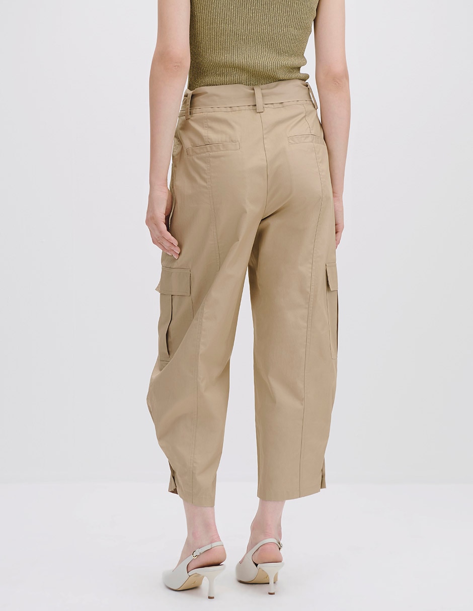 Pantalón cargo amplio para mujer 3