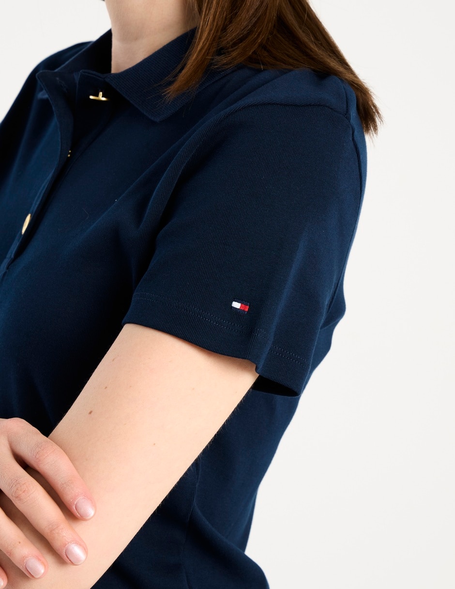 Playera tipo polo para mujer 5