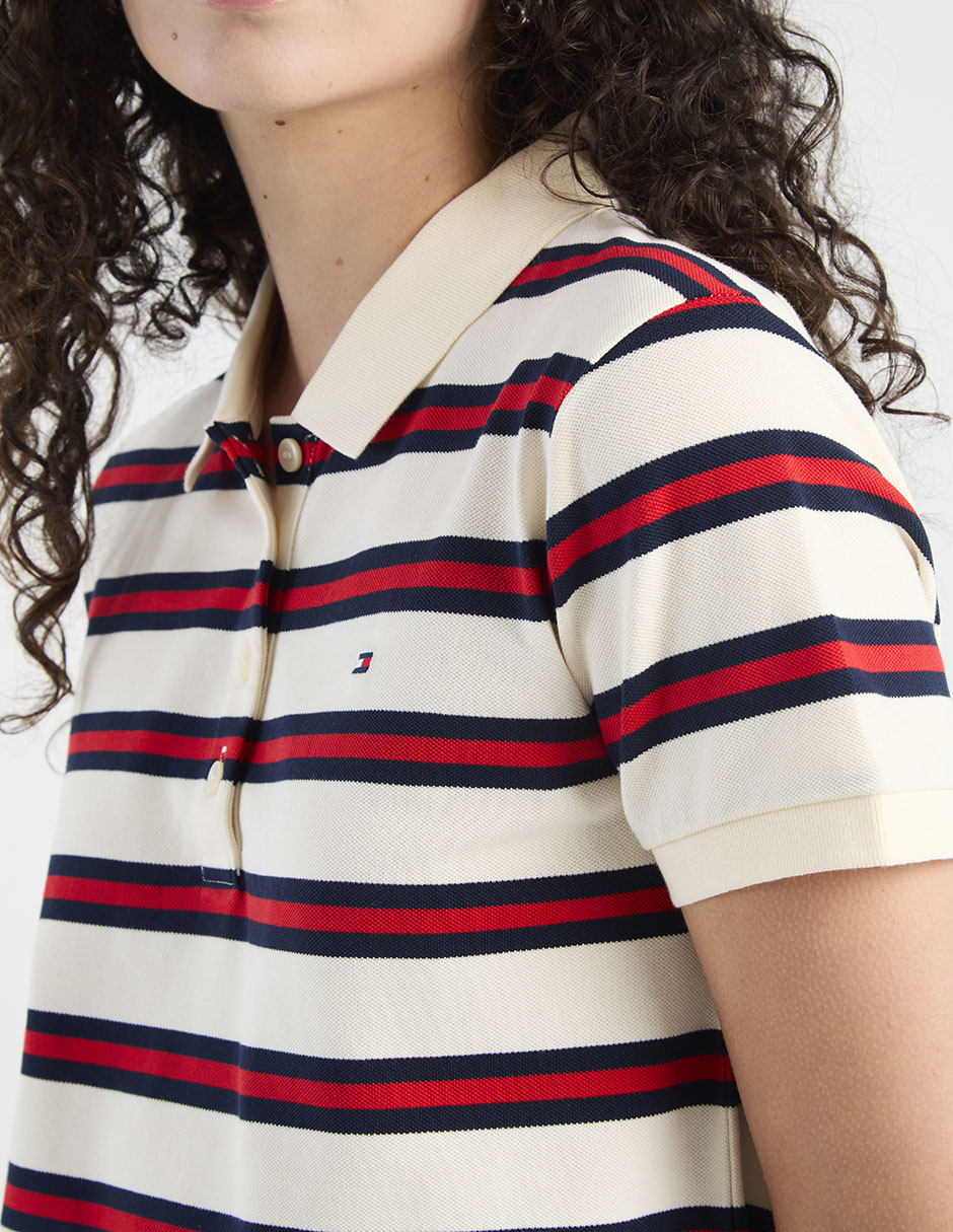 Playera tipo polo para mujer 5
