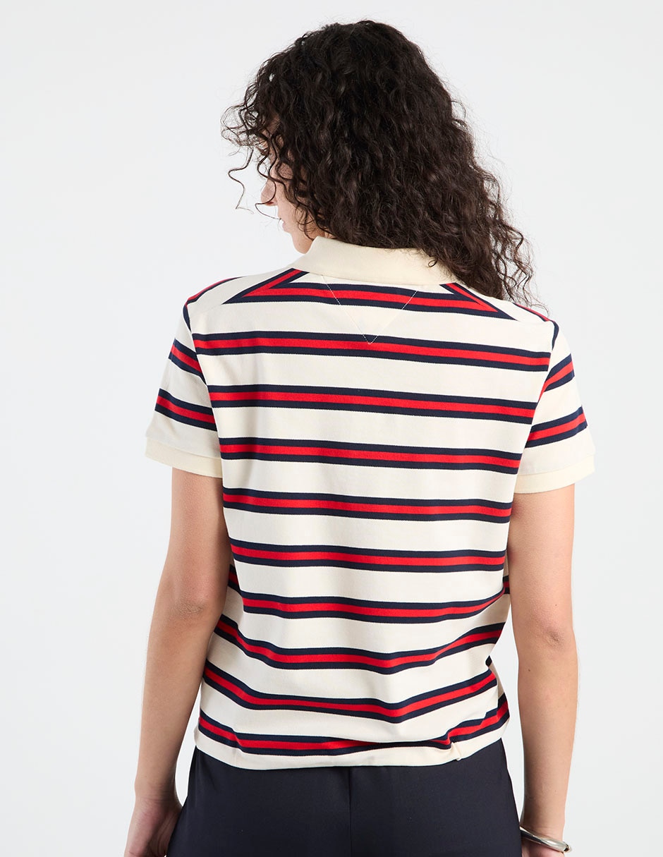 Playera tipo polo para mujer 6