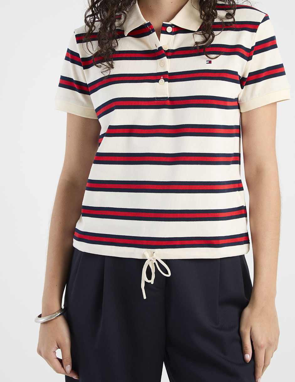 Playera tipo polo para mujer 7