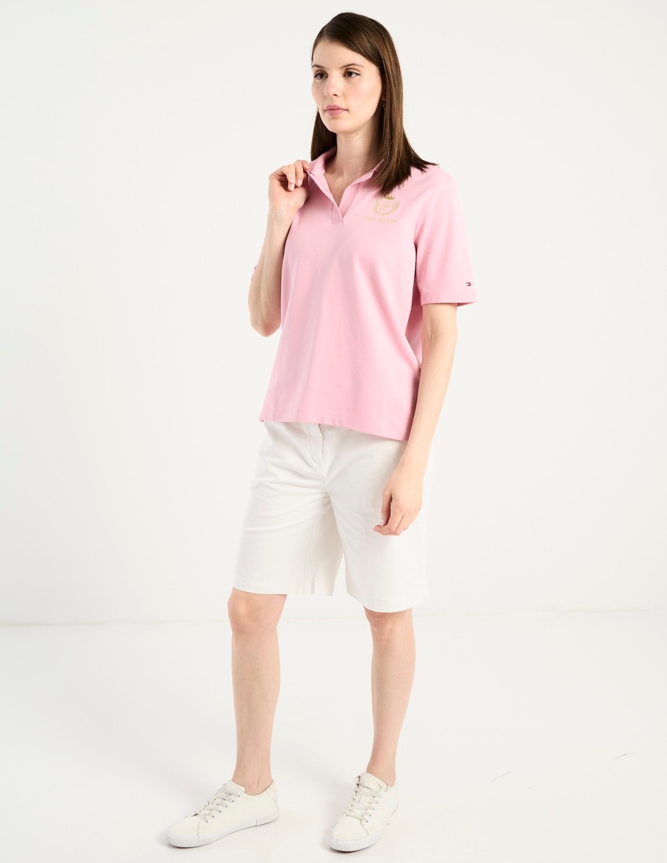 Playera tipo polo para mujer 3
