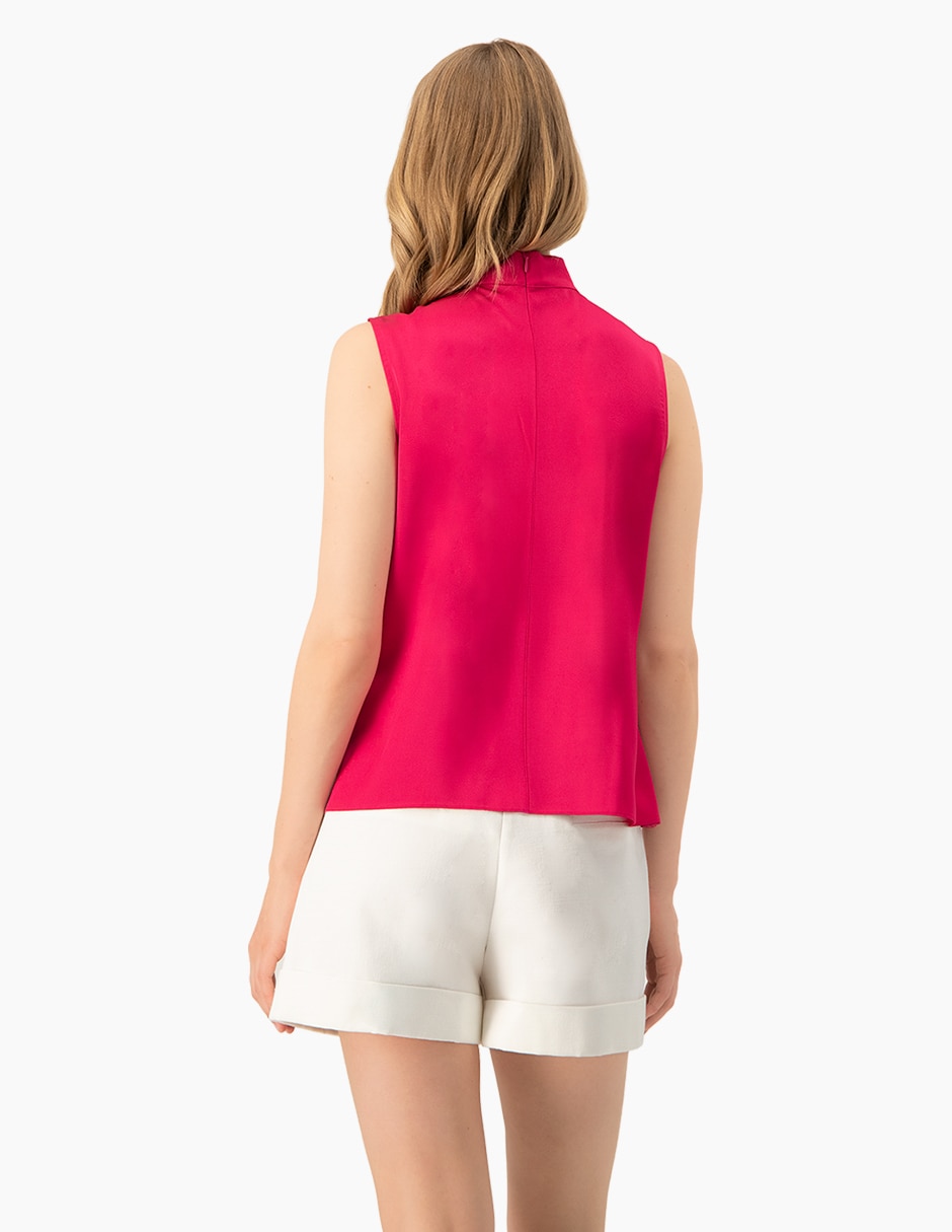 Blusa sin manga para mujer 2