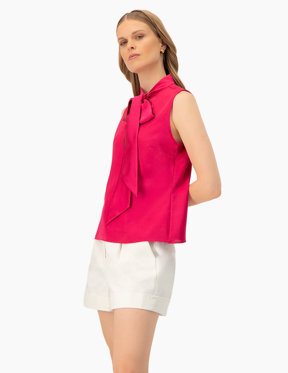 Blusa sin manga para mujer 3