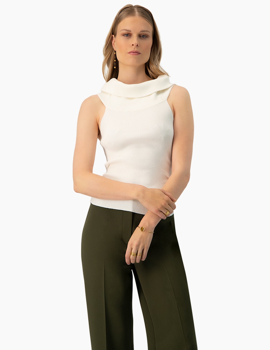BLUSA IVONNE 10700955 VISCO, CH, HUESO